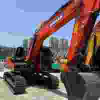 Excavatrice d'occasion Doosan DX225 de 22 tonnes, pelle hydraulique d'occasion pour travaux de construction lourds et de grande envergure avec peu d'heures de fonctionnement