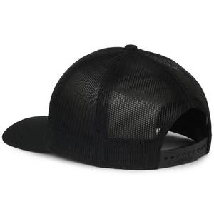 Casquette de sport professionnelle personnalisée à 6 panneaux tissu Oxford noir Gores pour Hip Hop Logo personnalisé casquette de Baseball Snapback pour unisexe - Product Image 4
