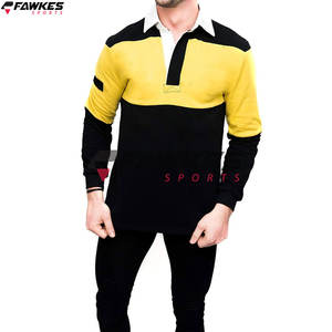 Nouveau design de maillot de rugby pour hommes, impression de logo personnalisé, maillot de rugby pour hommes, maillot de rugby en coton à sublimation - Product Image 3