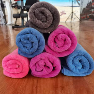 Haute qualité usine OEM personnalisé serviette de plage salon de coiffure GYM bain visage 100% coton luxe ongles Spa Salon de beauté serviette - Product Image 2