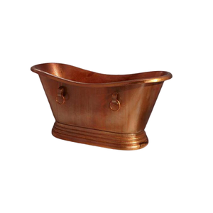 Bañera de cobre de diseño ventajoso, bañera de baño de tamaño y forma personalizados con la mejor calidad a buen precio - Product Image 1