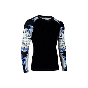 Ventes en gros de rashguards MMA et de shorts de grappling BJJ de qualité supérieure, ensembles d'uniformes de combat en cage, jiu-jitsu, spats - Product Image 2