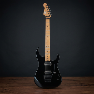 Guitare électrique de style personnalisé, corps en aulne massif, manche en érable flammé torréfié, bords arrondis, frettes jumbo en acier inoxydable - Product Image 1