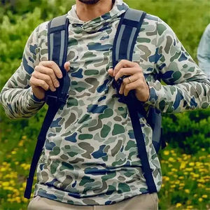 Nuevas camisas de pesca de manga larga de calidad superior de moda/camisas de pesca de hombres al por mayor por encargo al por mayor - Product Image 3