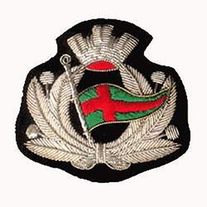 Insignes maçonniques brodés à la main avec logo nominatif personnalisé pour l'uniforme scolaire, vêtements et sacs conçus par le client - Product Image 2