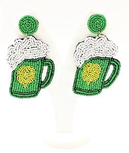 2024 declaración geométrica macramé cuerda trenzada Boho pendientes hechos a mano urdimbre cristal piedras preciosas Stud pendientes de Aro para regalo de boda - Product Image 2