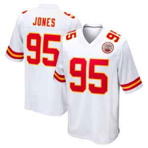 Maillots de football des Kansas pour hommes, 15 Patrick Mahomes, 9 JuJu Smith-Schuster, 87 Kelce, 10 Pacheco, cousus, VP Limited USA - Rouge - Product Image 3