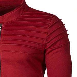 Ensemble de survêtement de sport deux pièces pour homme en molleton technique 100 % coton épais avec capuche et cordon de serrage, coupe ample pour le jogging - Product Image 6