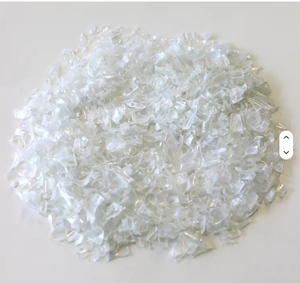 Flocons de bouteilles PET transparentes, granulés blancs, plastique recyclé, qualité de remplissage, qualité de moussage, haute pureté, faible teneur en humidité - Product Image 4