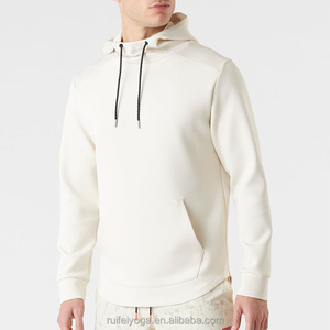 เสื้อมีฮู้ดโอเวอร์ไซส์สำหรับผู้ชายเสื้อมีฮู้ดแบบสวมหัวผ้าคอตตอนเนื้อหนาทำจากผ้าคอตตอนเนื้อหนาทนทาน - Product Image 6