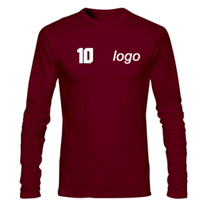 เสื้อกอล์ฟคอกลมคุณภาพสูงสำหรับผู้ชาย ผ้าฝ้ายทอ 100% รับผลิตตามสั่ง ปริมาณตามต้องการ  OEM สำหรับเสื้อเปล่าปักลาย เป็นมิตรกับสิ่งแวดล้อม - Product Image 1