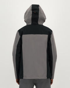 แจ็กเก็ตปลาปักเป้าสำหรับผู้ชายแบบหนาสองคอลเลอร์สไตล์สตรีทแบบปรับแต่งได้ลายตัวอักษร - Product Image 6