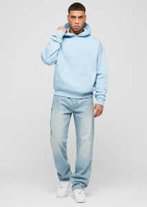 Sudaderas con Capucha Extra Grandes de Algodón con Forro Polar Grueso de Alta Calidad Unisex OEM, Diseño 3D, Material de Poliéster y Algodón - Product Image 2