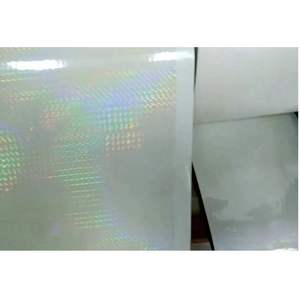 Película Autoadhesiva Transparente Holográfica Acrílica de Diseño Moderno para Uso en Paredes, Grosor de 12 micras, Tamaño A4 - Product Image 2