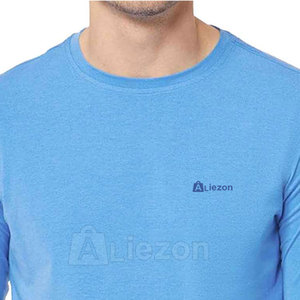 Recién llegado, camiseta de manga larga, tela transpirable ligera, ajuste personalizado para uso diario, camiseta de manga larga para hombres - Product Image 4