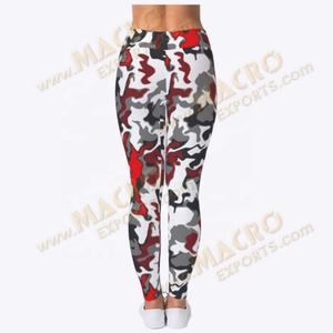 Señoras Gimnasio Pantalones Leggings XL Cintura alta Yoga Fitness Entrenamiento Ropa Bolsillos Sexy Tallas grandes Estilo casual Impresión por sublimación - Product Image 4