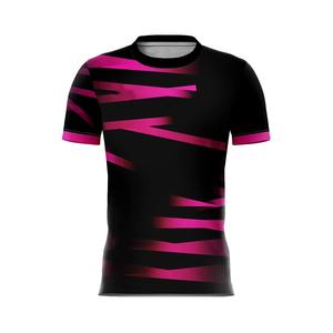 Nueva Llegada, el Mejor Diseño Elegante, Camiseta de Fútbol con Logotipo, Servicio OEM para Hombre, Camiseta de Fútbol Personalizada con Impresión Digital Negra, Transpirable y Duradera - Product Image 3