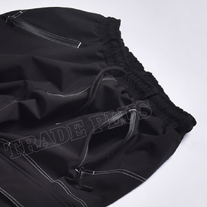 Pantalones de esquí al aire libre unisex de invierno, pantalones de snowboard de carga impermeables de gran tamaño, técnicas impresas a prueba de viento, diseño de pierna ancha - Product Image 3