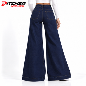 Wholesale Womens <b>Jeans</b> Stovepipe <b>Jeans</b> Cotton Denim for Boutique Retailers Custom Logo Private Label Supply - Product Image 3