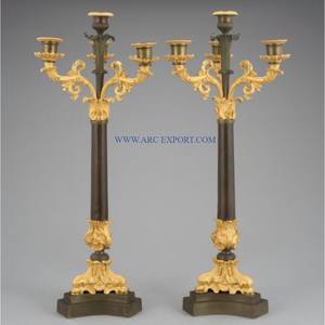Candelabros altos de aluminio de 12 brazos para decoración de bodas y fiestas, candelabros de aluminio, centro de mesa en la India - Product Image 6
