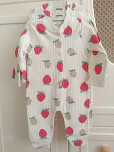 ชุดบอดี้สูทผ้าฝ้าย100% ออร์แกนิกสำหรับเด็กชุดเอี๊ยมกางเกงเสื้อผ้าเด็ก - Product Image 4