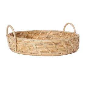 Panier décoratif de comptoir pour cuisine traiteur Panier à fruits à prix abordable Panier à fruits en rotin - Product Image 4