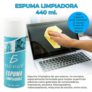 Espuma de Limpieza para Terrazas de Plástico de 440 ml para Desengrasar - Product Image 2