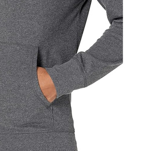 Pull à capuche en jersey léger pour hommes d'excellente qualité Sweatshirts vierges unis personnalisés Col à capuche en gros - Product Image 5