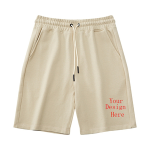 Pantalon cinq quarts personnalisé de qualité supérieure pour les jeunes Conception de sangle de taille à motif solide pour un contrôle facile des loisirs et du sport - Product Image 1