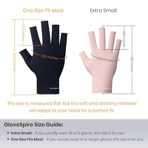 Vente en gros de <span class=keywords><strong>gants</strong></span> <span class=keywords><strong>UV</strong></span> double face pour lampe à <span class=keywords><strong>ongles</strong></span>, <span class=keywords><strong>gants</strong></span> de manucure légers avec protection des mains et des bras pour <span class=keywords><strong>ongles</strong></span> en gel - Product Image 4