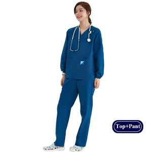 Bata de laboratorio sedosa para hospital de verano, bata de farmacia, abrigo de consulta antiestático, cintura con lengüeta, doble función para hombres y mujeres - Product Image 5