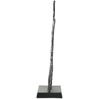 Nouvelle Arrivée Sculpture d'Art Moderne Faite à la Main en Aluminium Noir Revêtu Écologique pour Mariage, Taille Personnalisée, Idéale pour Cadeau