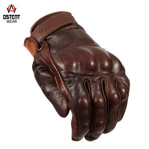 Unisex High Quality Custom Made Motorbike <b>Gloves</b> Lightweight Cowhide Leather Summer Sports Protection Outdoor Use - Product Image 2