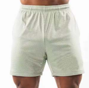 Personalizado de los hombres de baloncesto Fitness Jogger correr entrenamiento malla pantalones cortos Streetwear deportes malla pantalones cortos - Product Image 1