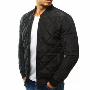 Cortavientos con cremallera y cuello levantado para hombre, abrigo informal cálido de invierno, bombardero Vasity, chaquetas ligeras acolchadas con diamantes - Product Image 2