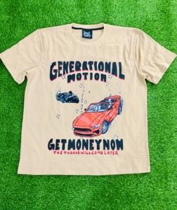 T-shirts à manches courtes surdimensionnés lourds de haute qualité impression DTG personnalisée bouffée imprimé Streetwear 100% coton avec logo avant - Product Image 2