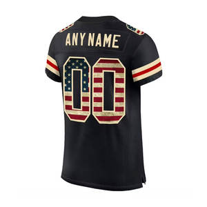 Camiseta de fútbol americano con logotipo personalizado y camiseta de fútbol americano transpirable de alta calidad a la venta - Product Image 2