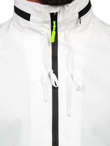 High Quality Canvas <b>Puffer</b> <b>Jacket</b> <b>Men</b> Letter Breathable Latest Streetwear Design Stand Collar Customized Color Wholesale Factory - Product Image 6