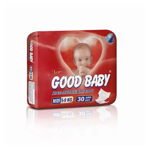 Couches bébé douces et absorbantes taille moyenne (5-9kg) 30 couches avec confort étanche et sec au prix le plus bas - Product Image 1