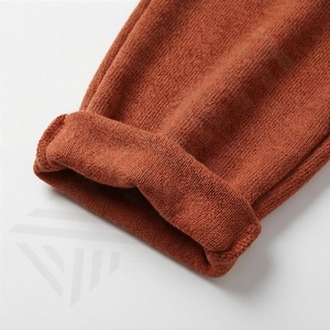 Conjunto Deportivo de 2 Piezas para Mujer, Otoño Invierno, Estilo Vintage, Color Sólido, Sudadera con Capucha y Pantalones Largos, Ropa Deportiva para Gimnasio, 100% Algodón - Product Image 6