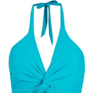 Customizable Solid Pattern Piece V-neck Bikini Swimsuit Beach Wear OEM Manufacturer Service - Product Image 2