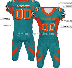 Maglie e Uniformi Personalizzate per Football Americano, Traspiranti, con Nome della Squadra e Nome del Giocatore - Product Image 2
