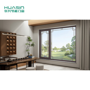 <span class=keywords><strong>Ventanas</strong></span> de Aleación de Aluminio Gris Mocha con Vidrio Laminado 2025, Personalizadas por Huasin, Fábrica en Indonesia - Product Image 4