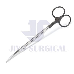 Profesional 11,5 cm recto bebé Metzenbaum tijera de alta calidad carburo de tungsteno instrumento quirúrgico Manual base quirúrgica - Product Image 2