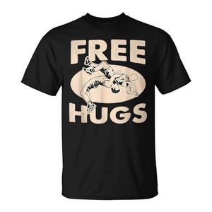 เสื้อยืดเด็กผู้ชายลาย Free Hugs Wrestling ประเภทสินค้าส่งเสริมการขาย - Product Image 2