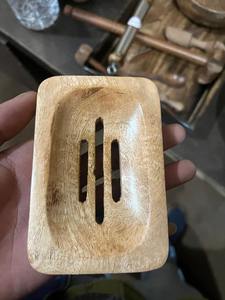 Jabonera de Madera Ecológica Hecha a Mano, Soporte Duradero para Baño, Restaurante, Baños, Tamaño y Forma Personalizables - Product Image 2