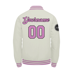 Veste universitaire à col montant de style professionnel personnalisée avec décoration brodée de logo sur le devant MCACVJ-82 l'image de marque de l'entreprise - Product Image 3