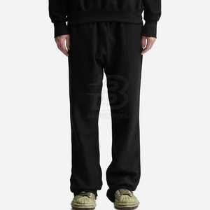 Pantalon de survêtement évasé décontracté pour hommes de haute qualité OEM pantalon de survêtement évasé personnalisé prix de gros pantalon de survêtement évasé droit en coton haut - Product Image 3
