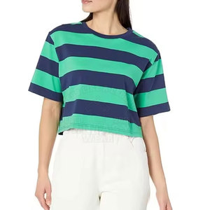 T-shirt court tendance pour femme, très demandé, en tissu doux, tenue tendance, coupe confortable pour femme - Product Image 3