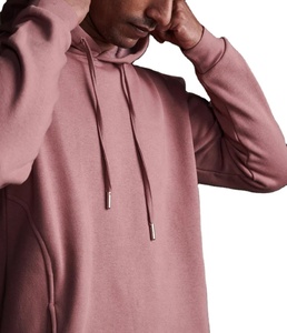 Sudadera con Capucha de Felpa Gruesa de Alta Calidad, Estilo Urbano, Holgada, de Algodón Francés, para Hombre, Modelo Corto, BY BS 2026 - Product Image 2